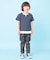 【110－160】キーネックTシャツ