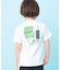 天竺アソートプリント半袖Tシャツ 幾何学アート、スパンコール、飛行機