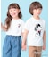 PEANUTS ／ ピーナッツ スヌーピー さがら刺繍 半袖Tシャツ