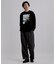 アートグラフィック ブラシ刺繍長袖Tシャツ