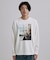 アートグラフィック ブラシ刺繍長袖Tシャツ