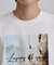 アートグラフィック ブラシ刺繍長袖Tシャツ