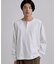 ヘンリーネック長袖Tシャツ