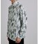 アブストペイント柄シャツ