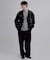 シャギーラインアートカーディガン
