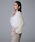【重ね着やスーツインナーに/シアー】ドットジャカード ブラウス