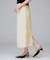 【後ろウエストゴム/洗える/タイト】シャギーナロースカート