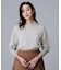 【アンサンブル可/洗える】シルクウールカシミヤ ドルマンスリーブニット