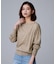 【アンサンブル可/洗える】シルクウールカシミヤ ドルマンスリーブニット