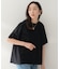 【洗える/Tシャツ】異素材ドッキングプルオーバー