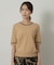 【アンサンブル可/きれいめ/通勤】コンパクト5分袖ニット