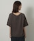 【きれいめTシャツ/セットアップ可】ヴィンテージライクプルオーバー