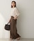 【楽にきれい見え/体型カバー】パフスリーブジャージトップス