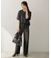 【丈感すっきり】ベロアプリントロゴT