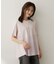 【Tシャツ】異素材ドッキングプルオーバー