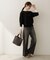 【アンサンブル可能/オンオフ使える】シルクウールカシミヤプルオーバー