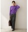【アンサンブル可能/オンオフ使える】シルクウールカシミヤプルオーバー