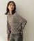 【アンサンブル可能/オンオフ使える】シルクウールカシミヤプルオーバー