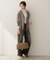 【アンサンブル可/秋羽織り/通勤】シルクウールカシミヤカーディガン