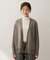 【アンサンブル可/秋羽織り/通勤】シルクウールカシミヤカーディガン