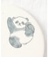 陶器珪藻土コースター panda ごろごろ