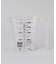 マグネット段々計量カップ 200ml WH 山崎実業 ＜tower タワー＞