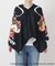 日焼けハローキティ 冷感タオルポンチョ LEOPARD BK