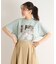 【一部店舗限定カラーあり/大人気！日本製/Laura Ashley ヒストリーフォト】ガール フォトTシャツ