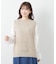 【限定店舗展開/日本製/ワンマイルウエア】シルクネップベスト