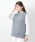 【限定店舗展開/日本製/ワンマイルウエア】シルクネップベスト