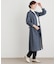 【WEB限定／洗える／M‐LL 3サイズ／羽織に使える】シュルートン柄コーデュロイワンピース