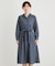 【WEB限定／洗える／M‐LL 3サイズ／羽織に使える】シュルートン柄コーデュロイワンピース