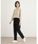 【日本製】カシミヤ混ストレッチパンツ