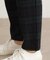 【日本製】カシミヤ混ストレッチパンツ