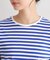 【日本製/ワンマイルウエア】コットン ボーダー裏毛長袖Tシャツ