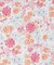 【WEB限定／お配りギフトにおすすめ！／ラッピング資材付き】大リボン＆お花 プリントハンカチ ピンク 5枚セット