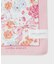 【WEB限定／お配りギフトにおすすめ！／ラッピング資材付き】大リボン＆お花 プリントハンカチ ピンク 5枚セット