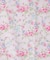 【WEB限定／お配りギフトにおすすめ！／ラッピング資材付き】小リボン＆お花 プリントハンカチ ピンク 5枚セット