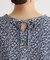 【接触冷感／マシンウォッシュ可】スウィート アリッサム柄スムースTシャツ