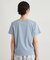 【コットン100％／洗える】リースフローラル プリントTシャツ