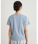 【コットン100％／洗える】リースフローラル プリントTシャツ
