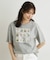 【接触冷感／吸水速乾性／抗菌防臭】パーショア ポストカーズ柄Tシャツ