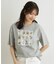 【接触冷感／吸水速乾性／抗菌防臭】パーショア ポストカーズ柄Tシャツ