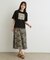 【接触冷感／吸水速乾性／抗菌防臭】パーショア ポストカーズ柄Tシャツ