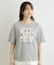 【接触冷感／吸水速乾性／抗菌防臭】パーショア ポストカーズ柄Tシャツ