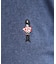 【日本製/ワンマイルウエア】コットン ソルジャー刺繍カーディガン