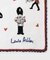【WEB限定／お配りギフトにおすすめ！／ラッピング資材付き】ヴィンテージ ソルジャー柄 タオルハンカチ 5枚セット白