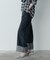 ロールアップデニム