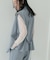 Comfy SET UP｜ベルテッドジレ【セットアップ対応／通勤／カセット服／接触冷感／UVカット】