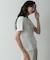 メッセージプリントクルーネックTシャツ